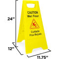 ional Hazard Safety Sign Cleaning Slippery Plastic caution wet floor warning signs in hotel